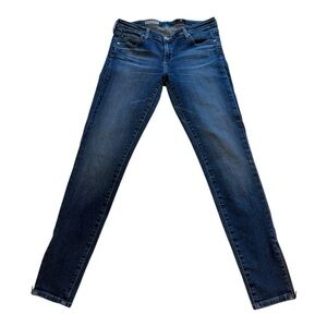Adriano Goldschmied "The Legging Ankle" Jeans With Zippers - Size 28